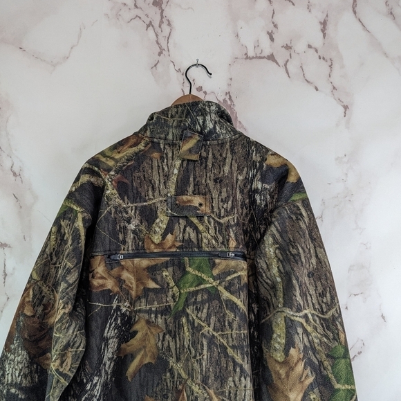 Gamehide Jacket Men Large Hunting Camo  Mossy Oak Break Up Woodland Hyper Hide - Picture 8 of 14